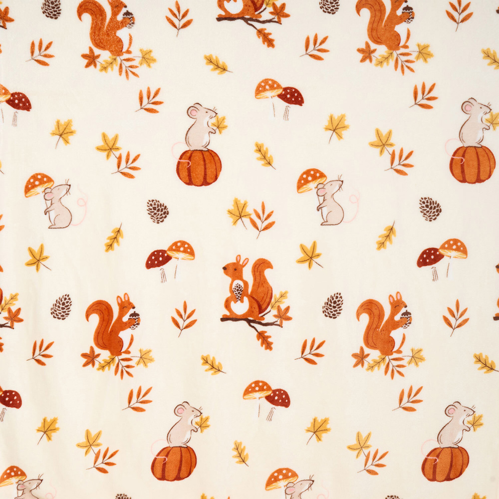 Pumpkin Pals Throw Natural Image 3