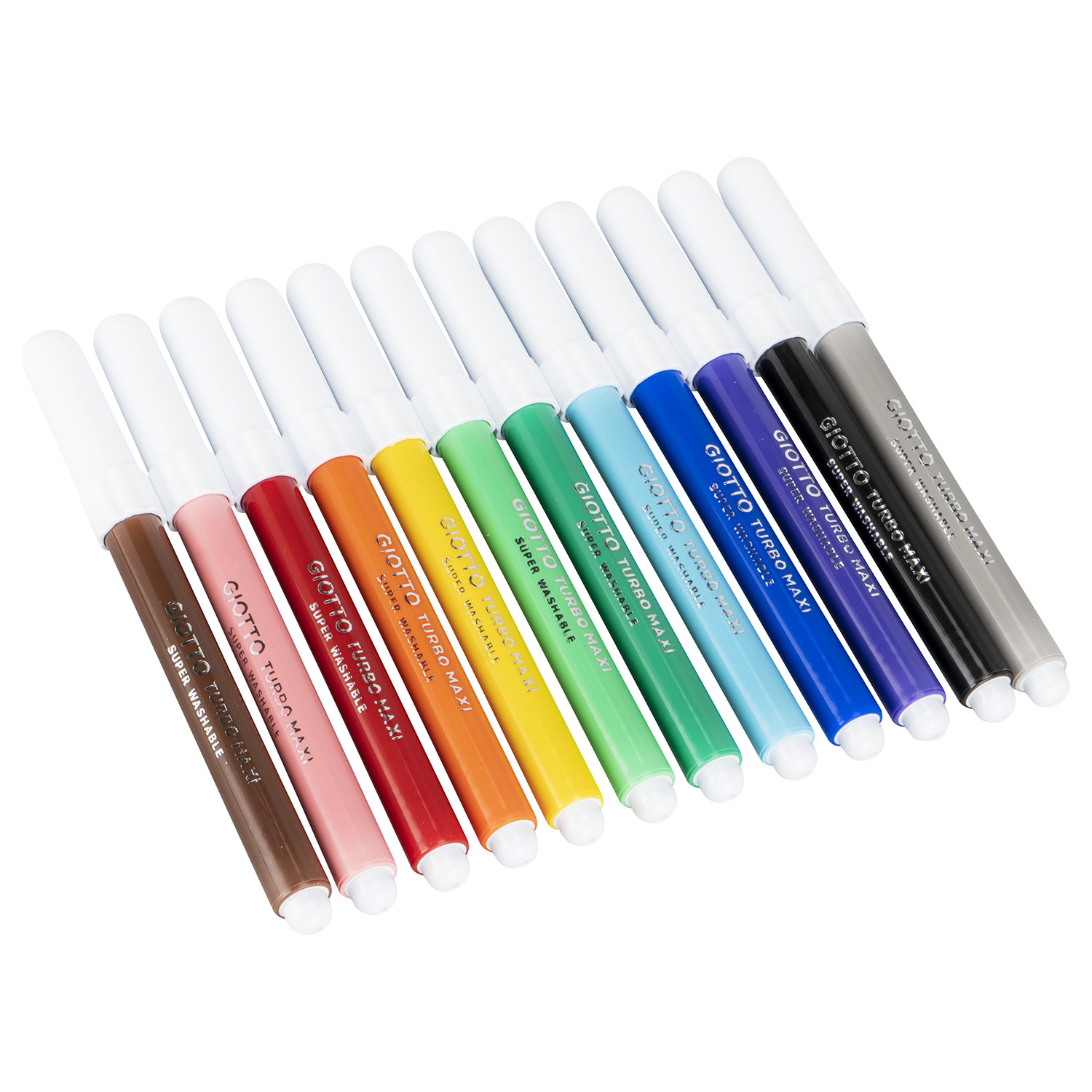 Giotto Turbo Maxi Fibre Pen 12 Pack Image 2