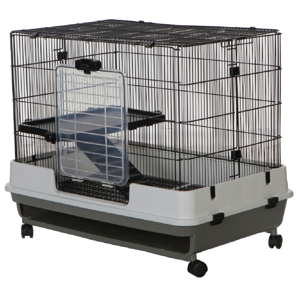 Little Friends Chatsworth Black Small Animal Cage Image 1