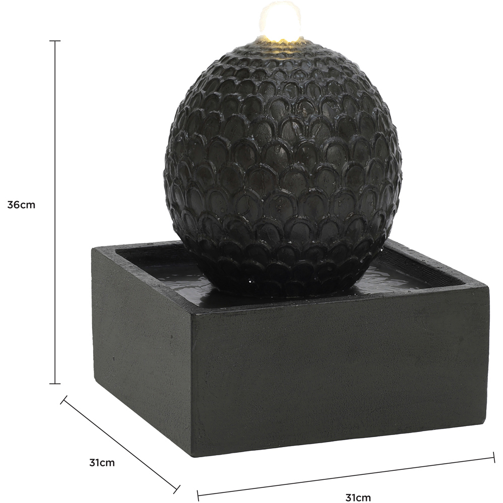 Charles Bentley Arno Mains Powered Sphere Water Feature Image 9