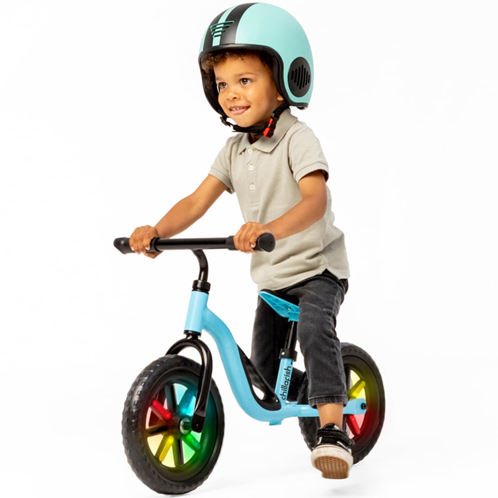 Chillafish Charlie 10 inch Sky Blue Toddler Balance Bike Image 2