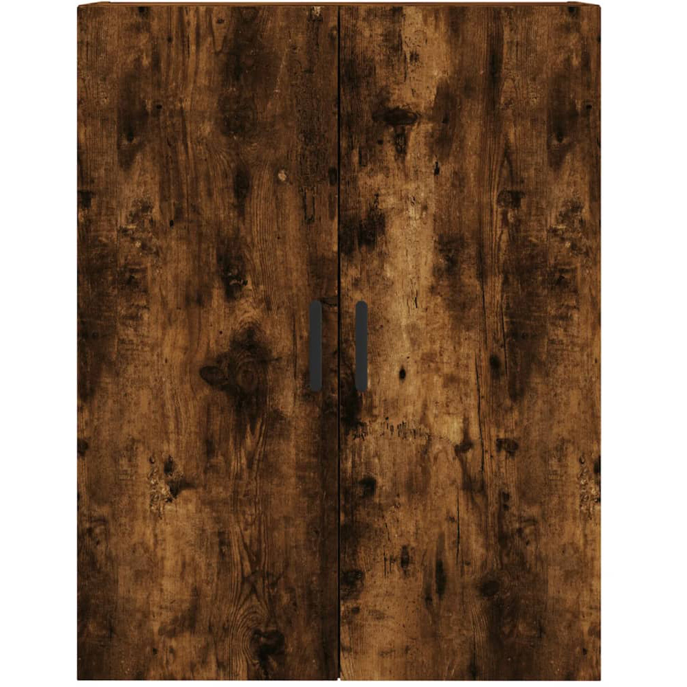 vidaXL 2 Door Smoked Oak Wall Mounted Cabinet Set of 2 Image 5