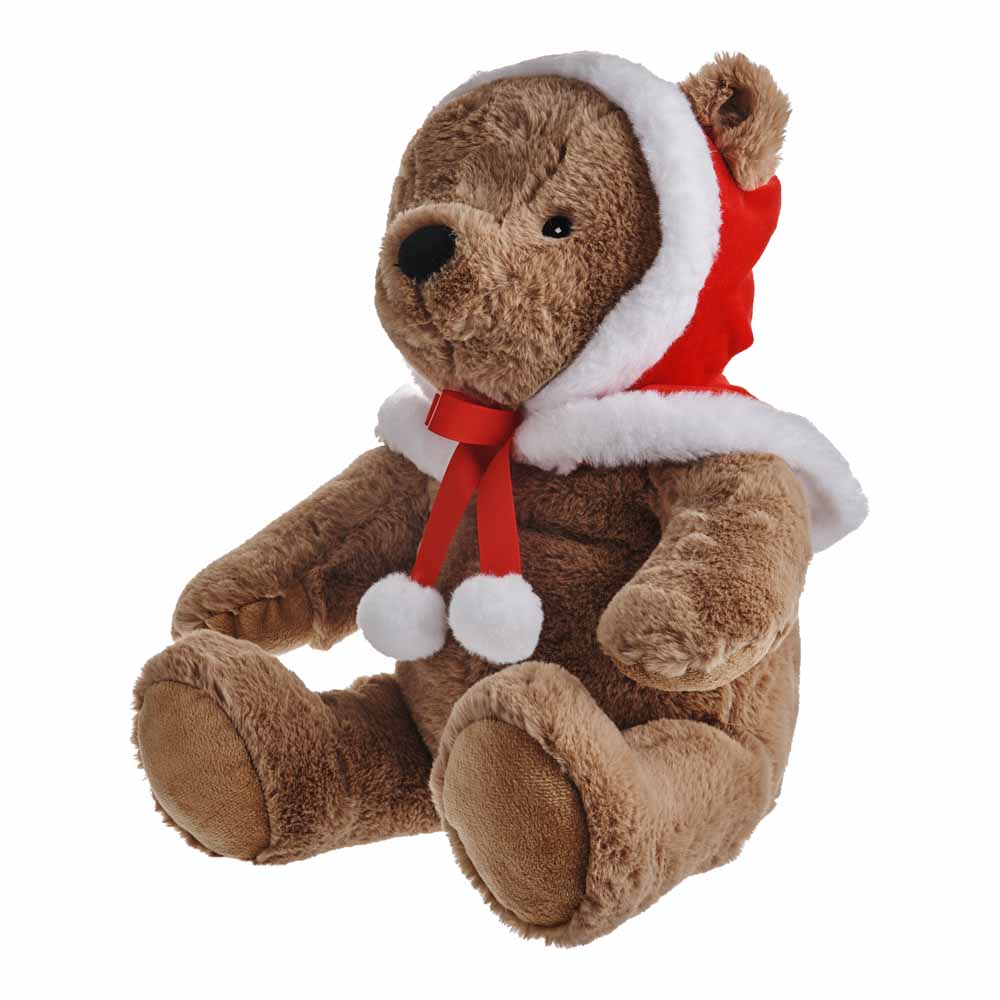 Wilko Christmas Large Plush Bear Image 2