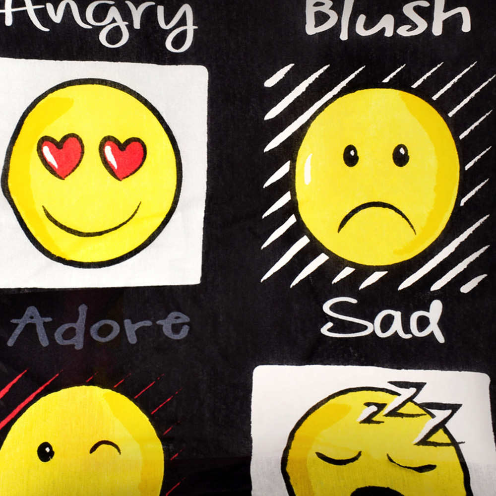 Velosso Expressions Black Filled Cushion 43 x 43cm 2 Pack Image 2