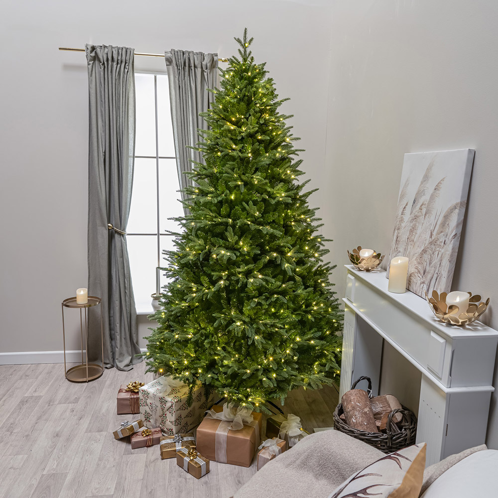 The Christmas Centre Pre-Lit Blenheim Fir Artificial Xmas Tree 7.5ft Image 8