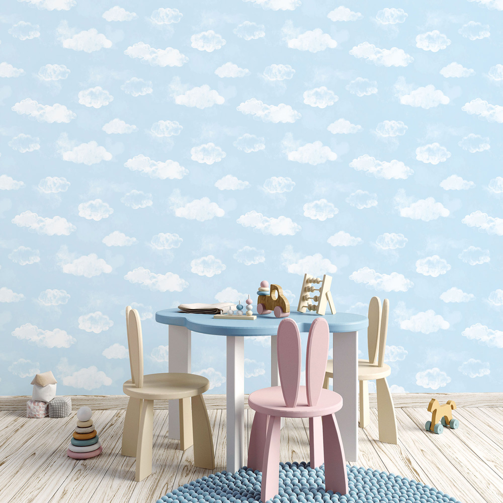 Galerie Tiny Tots 2 Blue Wallpaper Image 2