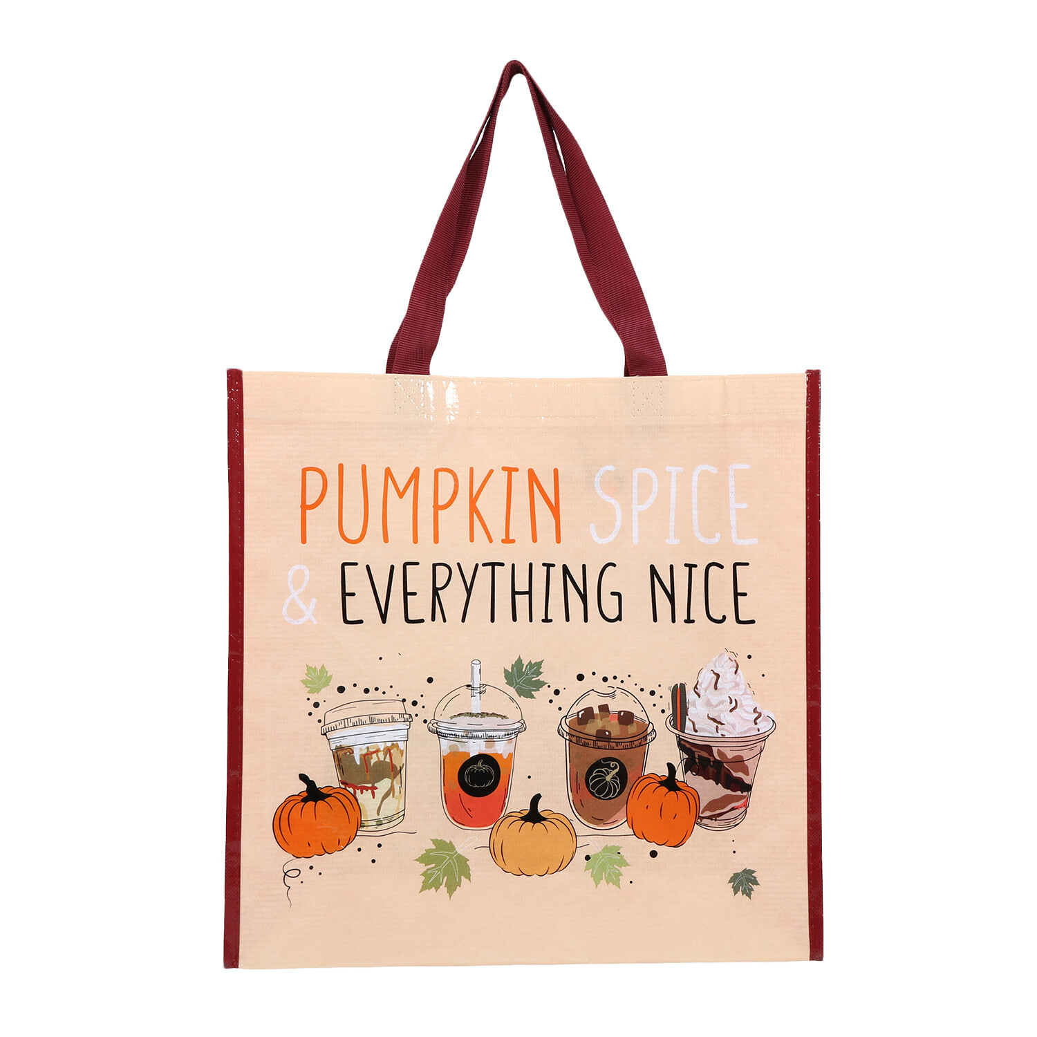 Pumpkin Spice Shopper Bag - Neutral Image