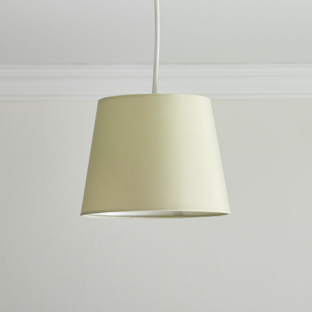 Wilko 22cm Tapered Parchment Light Shade Image 1