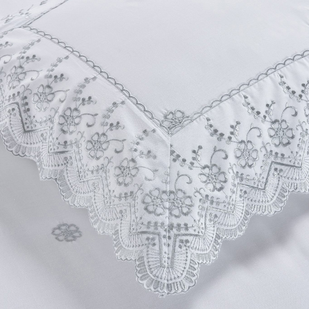 Serene Gabrielle King Size Floral Duvet Cover Set Image 5