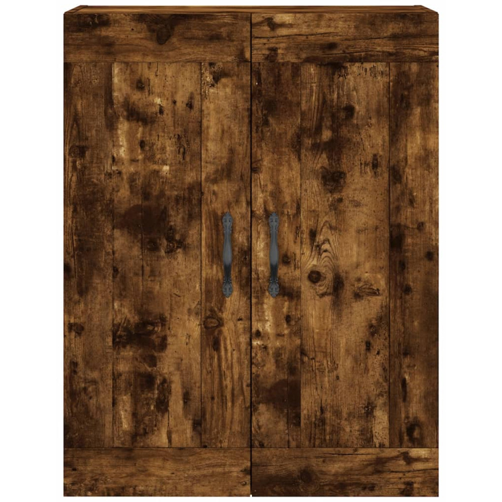vidaXL 2 Door Smoked Oak Wall Mounted Cabinet Set of 2 Image 6