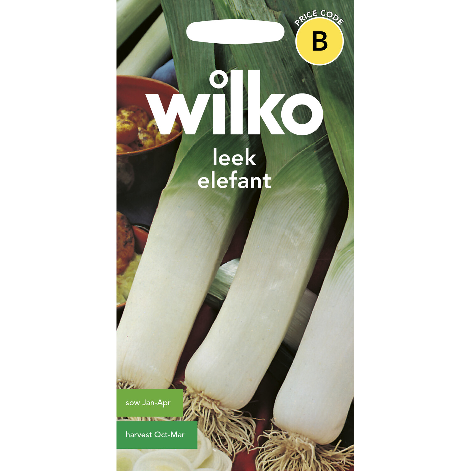 Wilko Leek Elefant Seeds Image 1