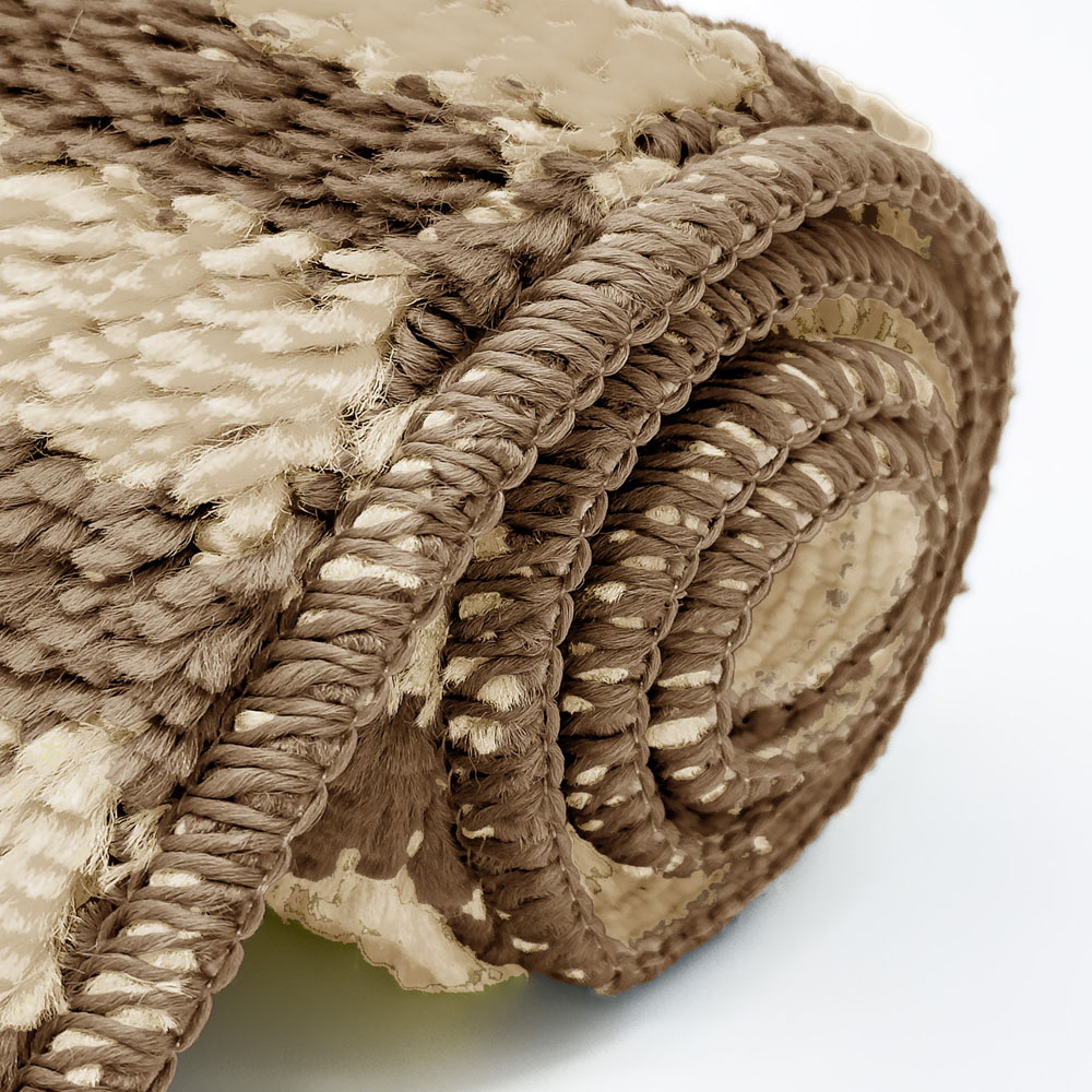 Velosso Luxe Latte Bath Mat Set Image 4