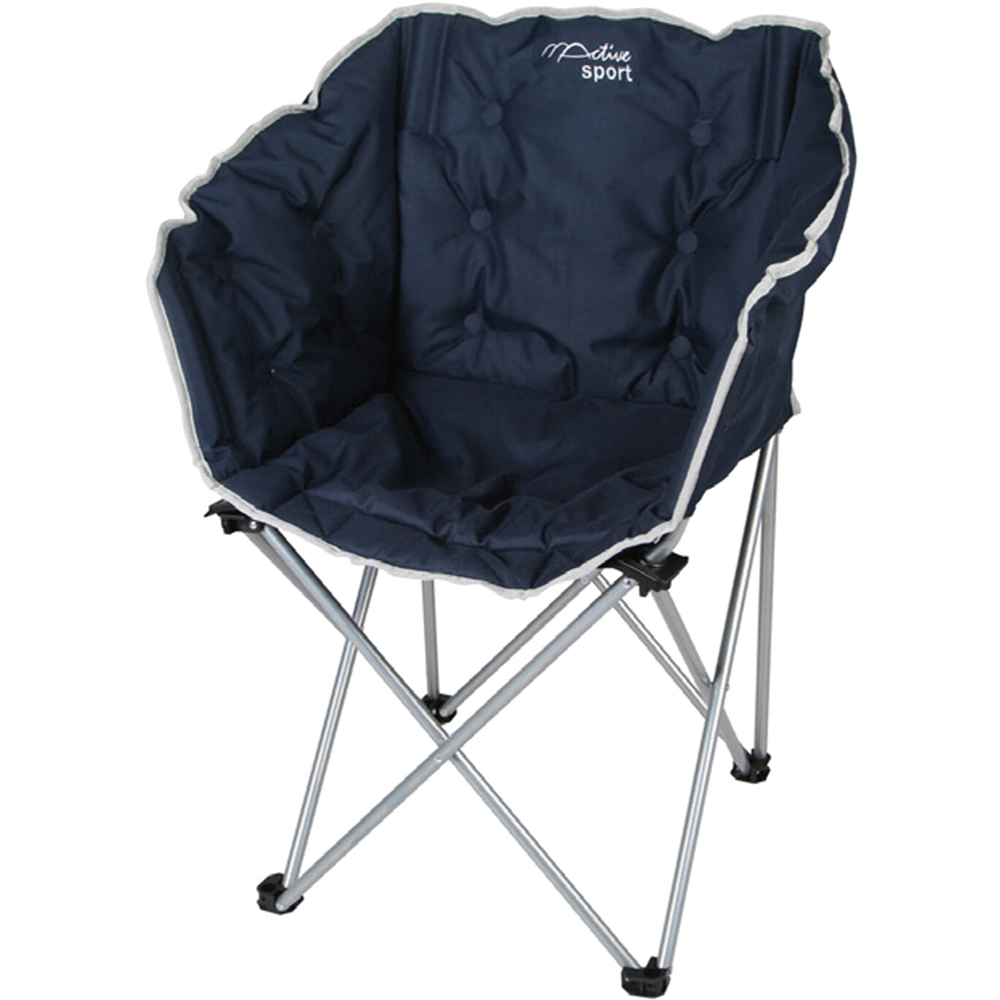 Active Sport Foldable Moon Chair Navy Image 2