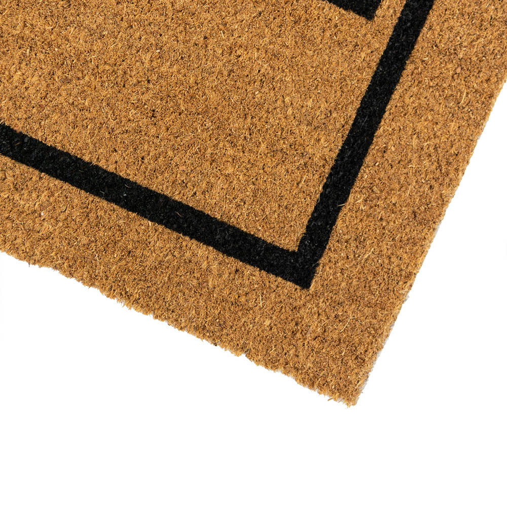 JVL Heart Home Welcome Coir Latex Backed Door Mat 60 x 90cm Image 4