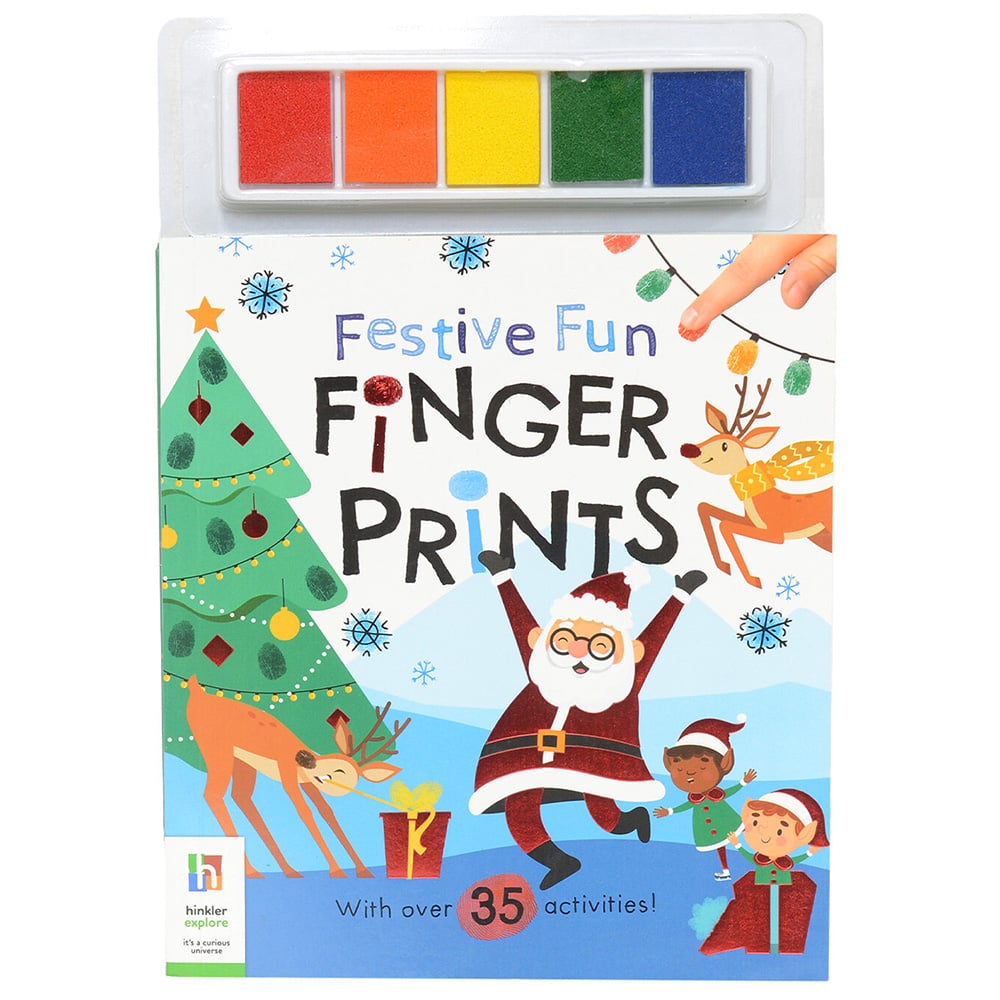 Finger Prints Kit Festive Fun Image 1