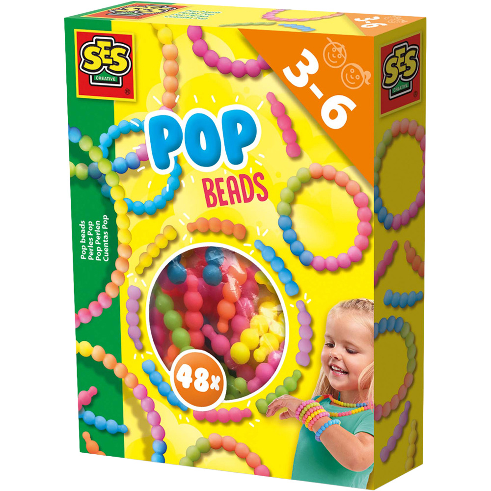 SES Creative Pop Beads Jewellery Making Set Image 1