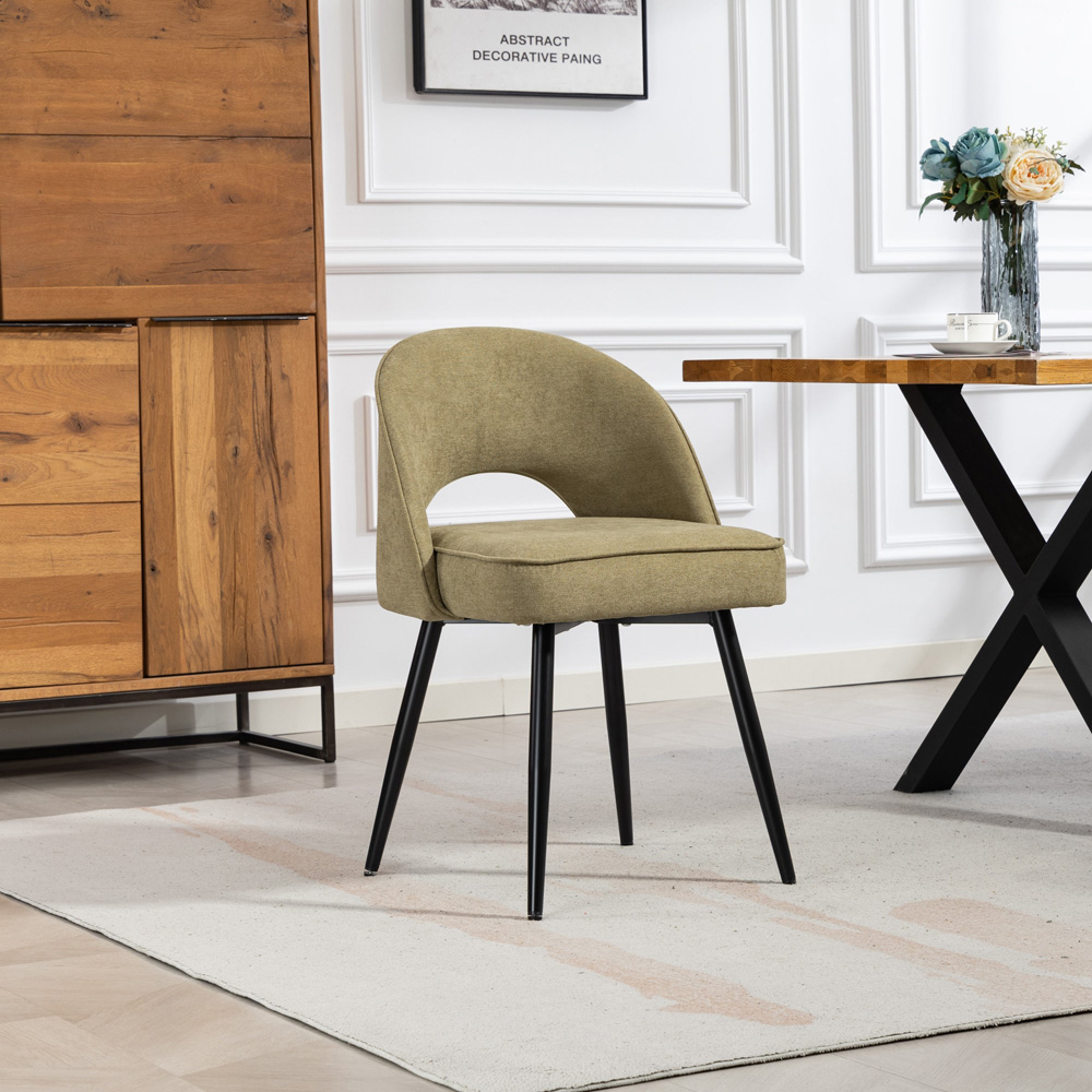 Artemis Home Ashley Set of 2 Pistachio Dining Chairs Image 4