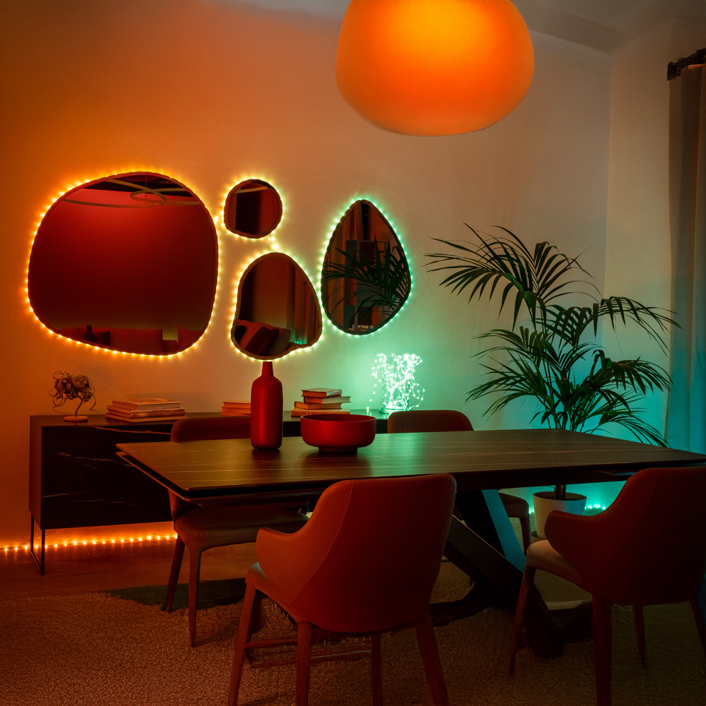 Twinkly Dots 60 RGB LED Smart Black Cable String Light 3m Image 6