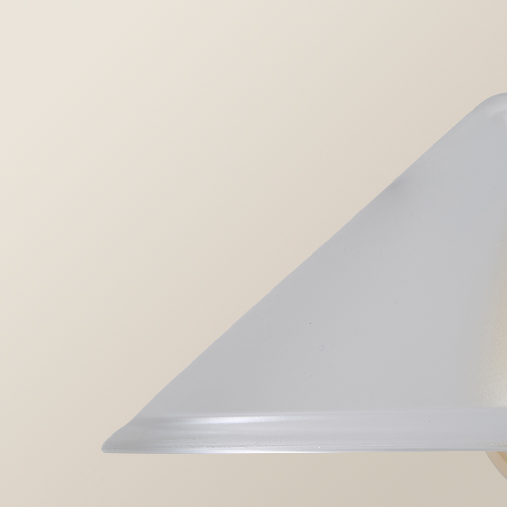 ValueLights Tapered Dome Clear Glass Pendant Lamp Shade Image 4