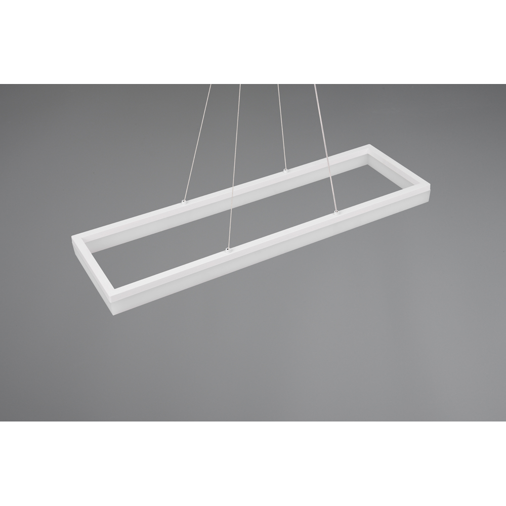 TRIO Camino Matt White LED Pendant Light Image 8