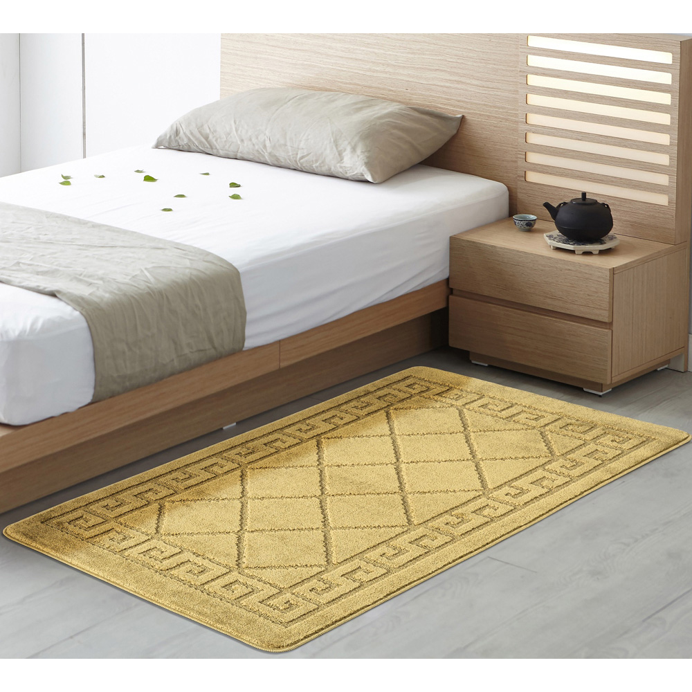 Smart Living Tribela Ochre Gel Back Non-Slip Mat 80 x 300cm Image 4