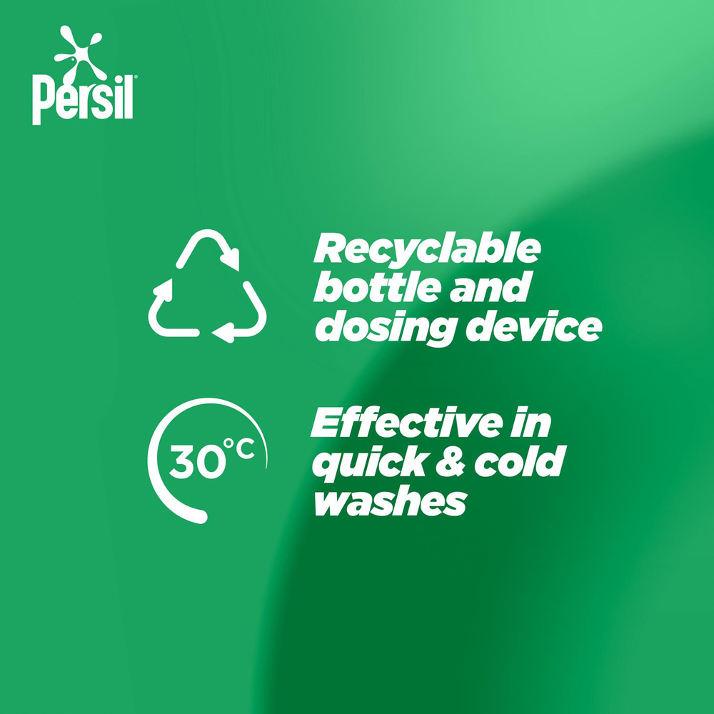 Persil Ultimate Active Clean Liquid Detergent 46 Washes 1.242L 6 Pack Image 8
