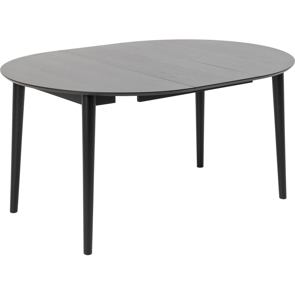 Florence Montreux 5 Seater Round Dining Table Black Image 3