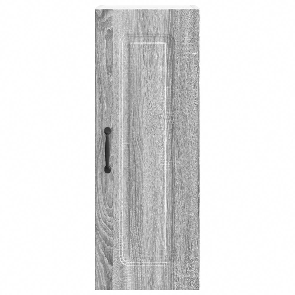 vidaXL Kalmar Single Door Grey Sonoma Wall Kitchen Cabinet Image 4