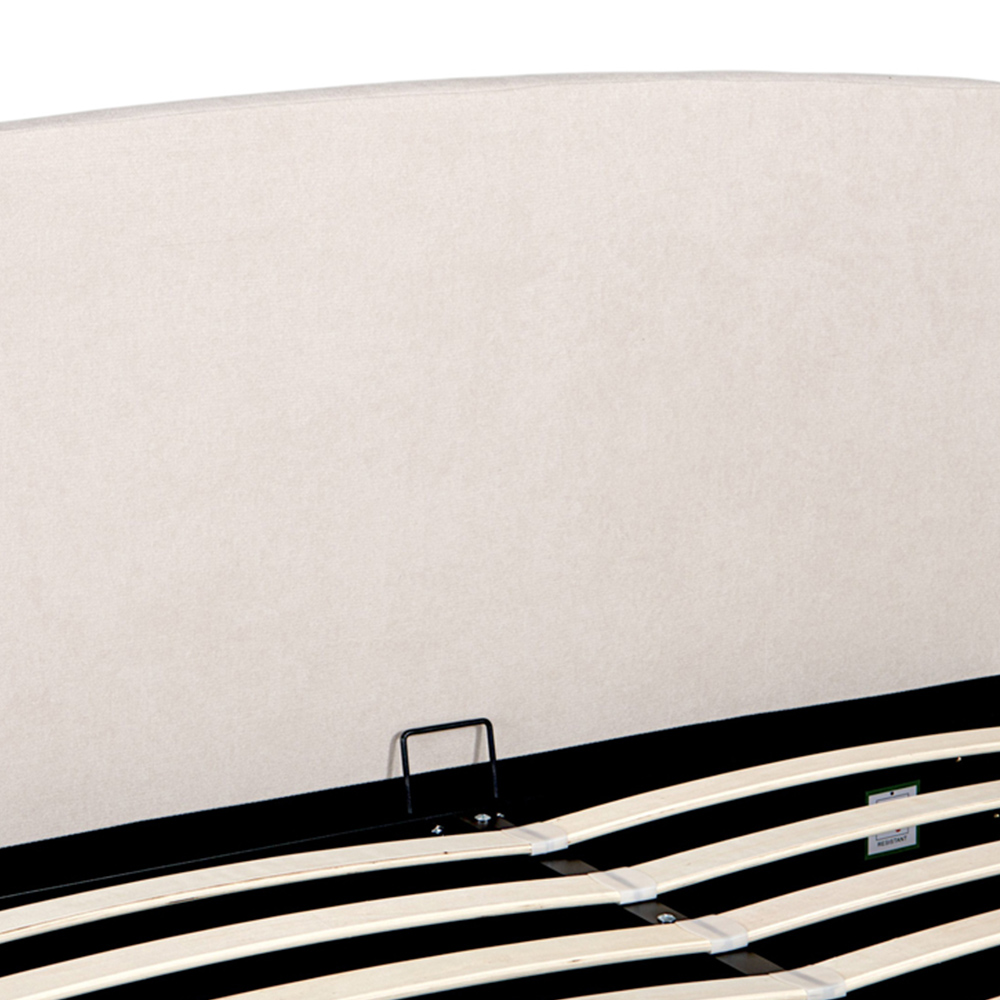 OAT Home Delamere Double Natural Ottoman Bed Image 5