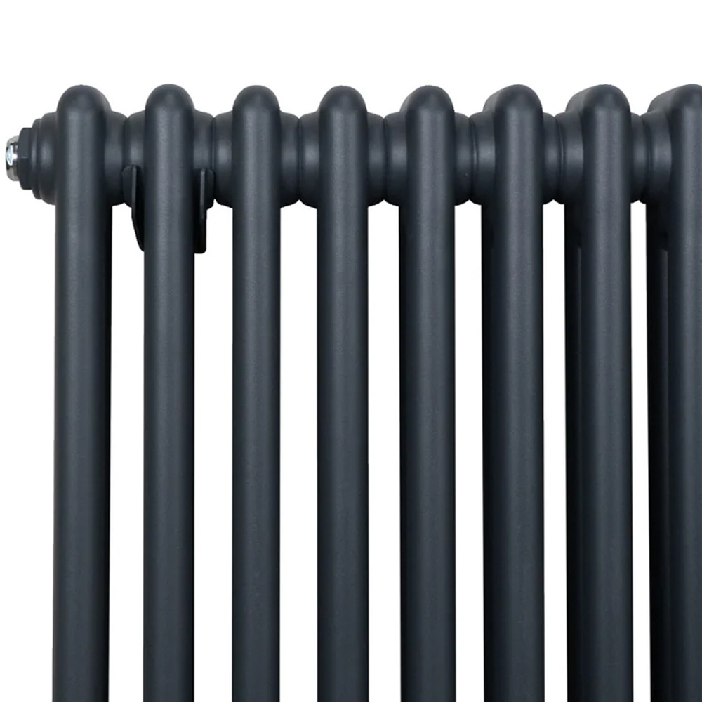 Monster Shop 3180 BTU Anthracite Grey Traditional 2 Column Radiator 1800 x 292mm Image 4