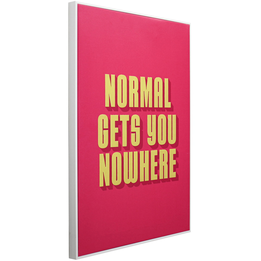 Fun Slogan Printed Canvas Wall Art Image 3