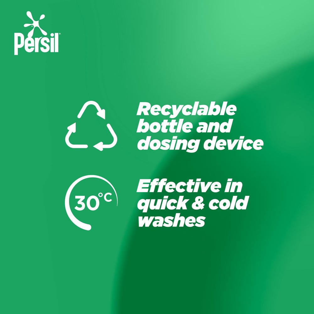 Persil Ultimate Active Clean Liquid Detergent 31 Washes 837ml 2 Pack Image 8