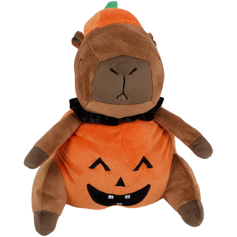Capybara Pumpkin Plush Toy Image 2