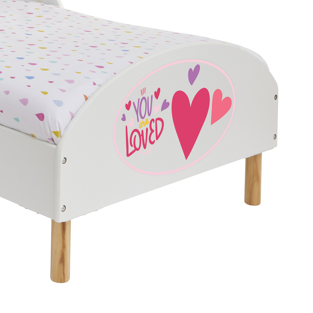 Liberty House Toys Single You Are Loved Kids Toddler Bed Image 5