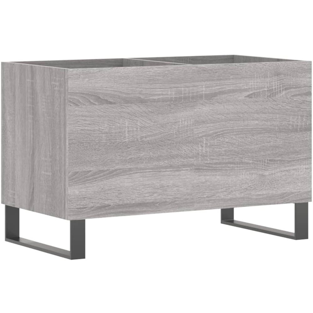 vidaXL Grey Sonoma Record Cabinet Image 2