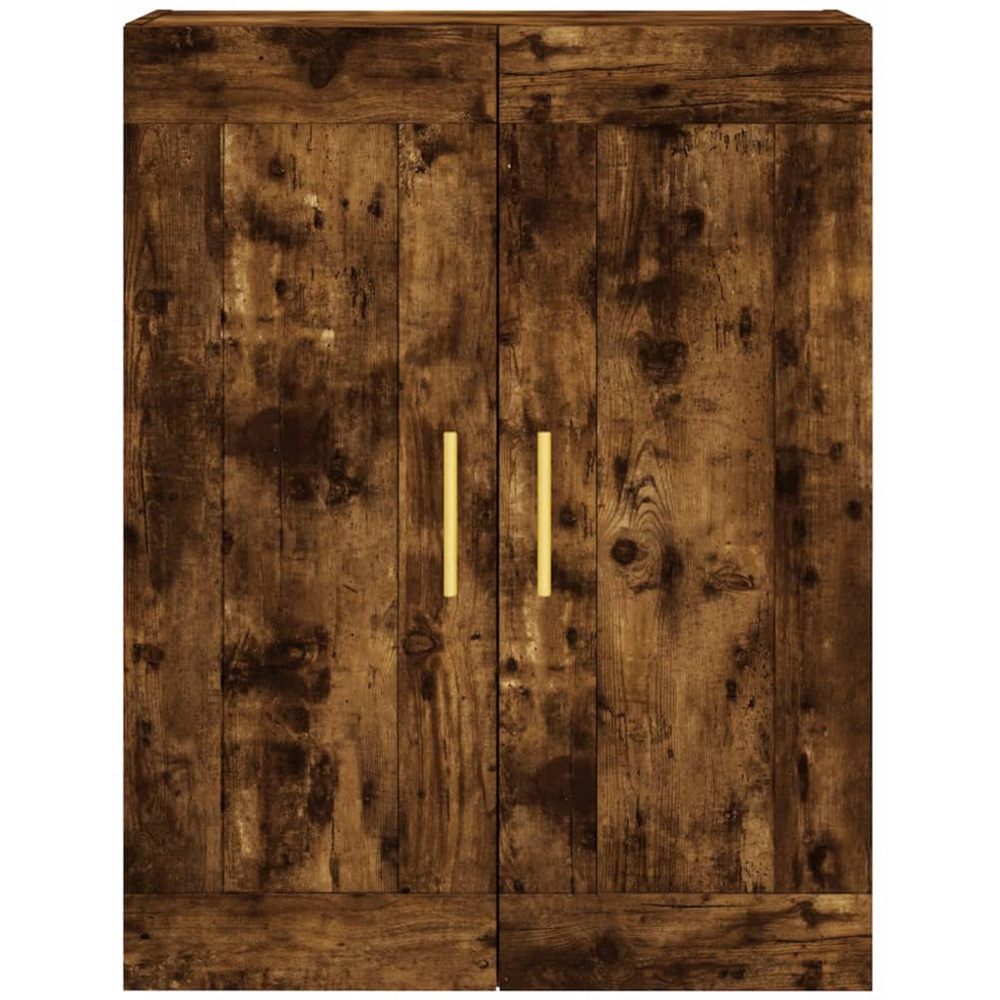 vidaXL 2 Door Smoked Oak Wall Mounted Cabinet Image 7