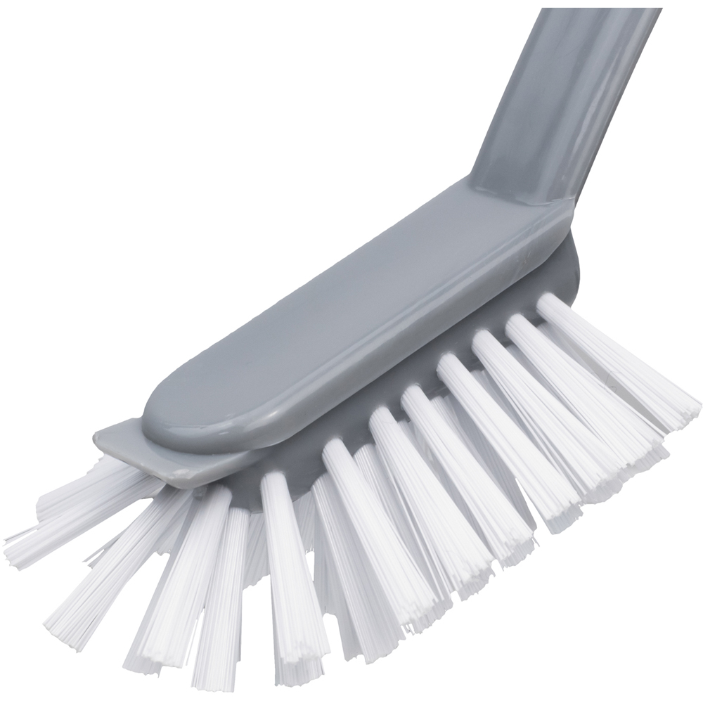 JVL Kitchen Grey Dish Brush 20 Pack Image 6