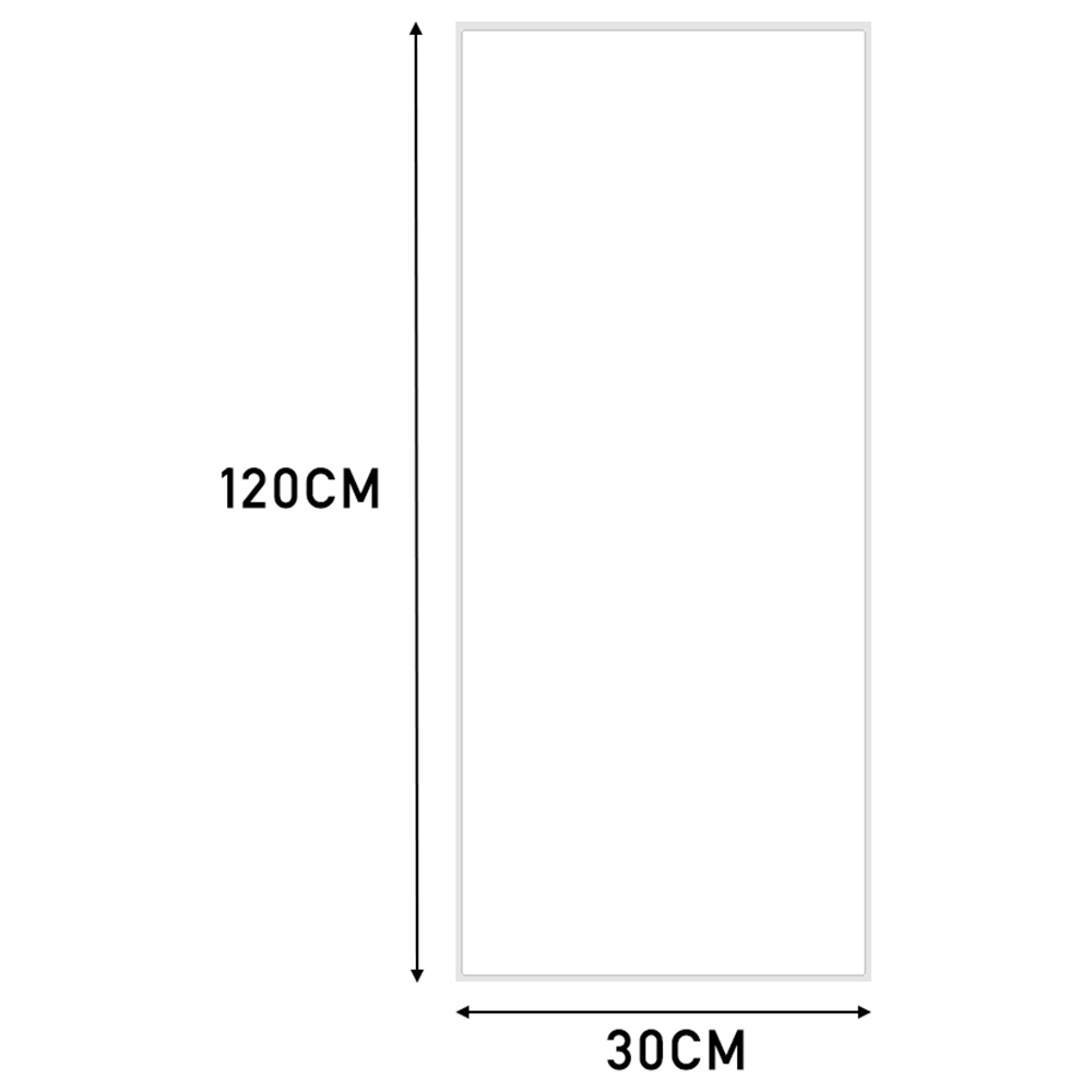 Living and Home Slim Frame Full Length Mirror 30 x 120cm Image 8