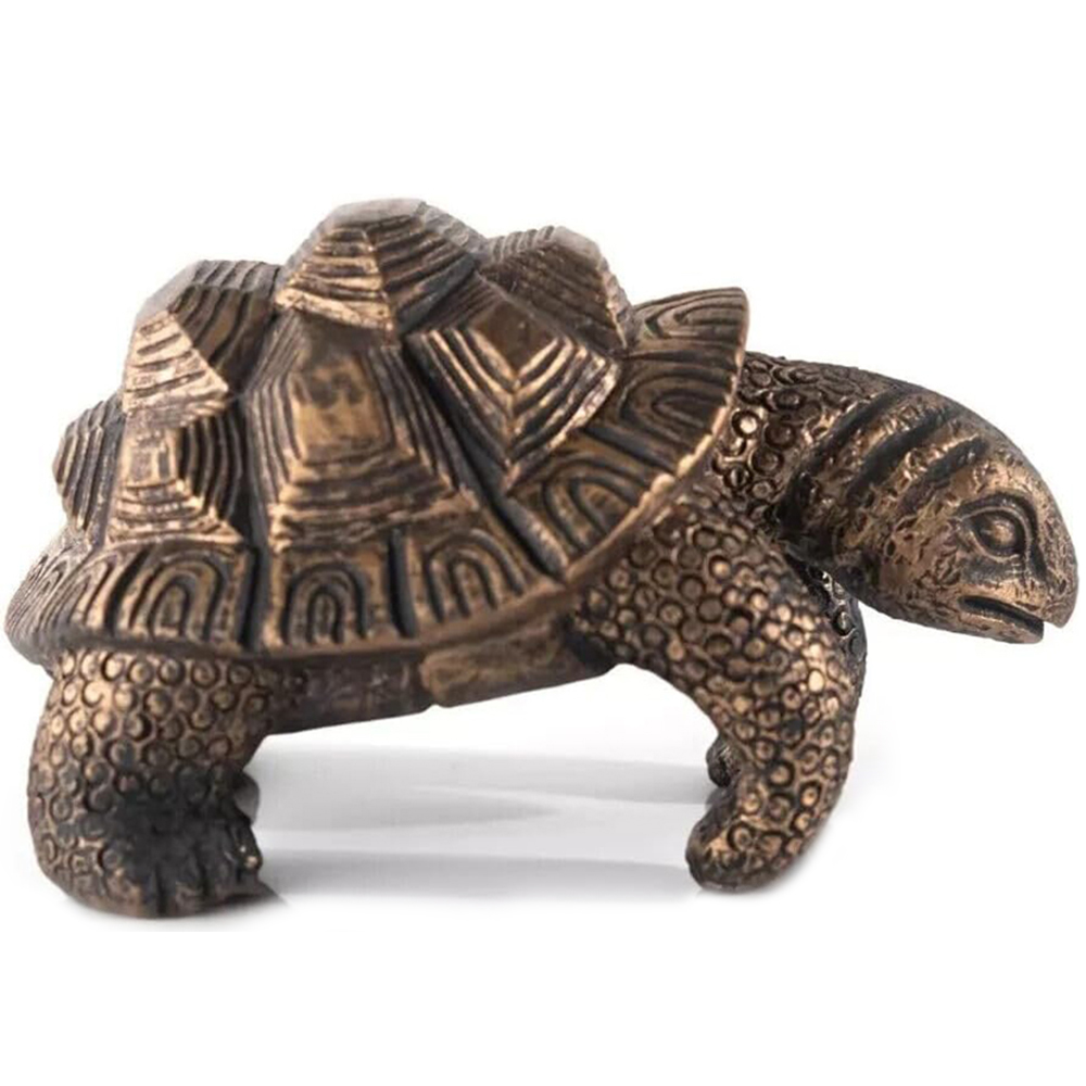 Marco Paul Bronze Tortoise Plant Pot Hanger Garden Ornament 2 Pack Image 1