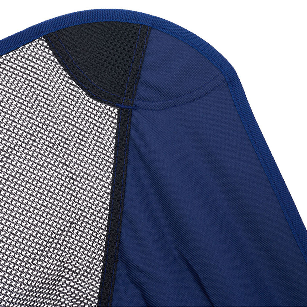 Living and Home Blue Breathable Mesh Foldable Camping Chair Image 6