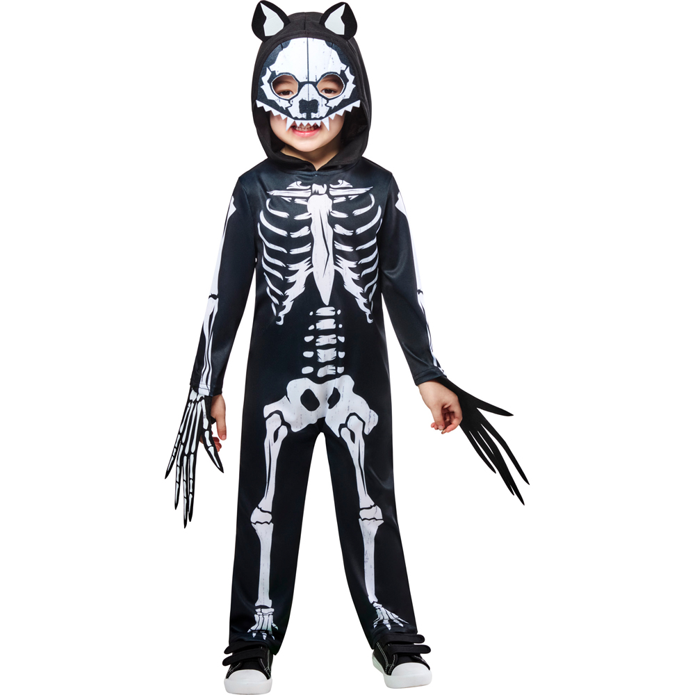 Rubies Werewolf Skeleton Toddler Halloween Costume 2 to 3 Years Image 5