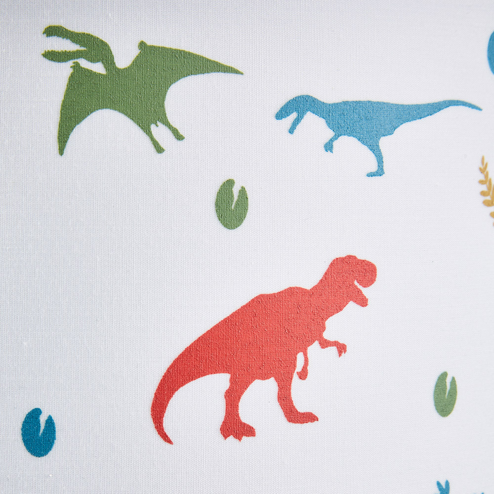 Glow Easyfit White Glow in the Dark Jurassic Pendant Shade Image 4