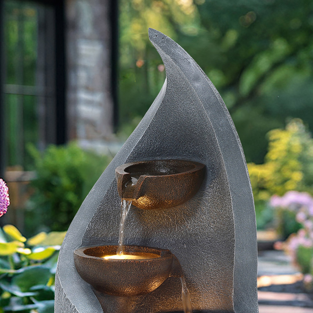 Charles Bentley Tiber Mains Powered Cascading Water Feature Image 8