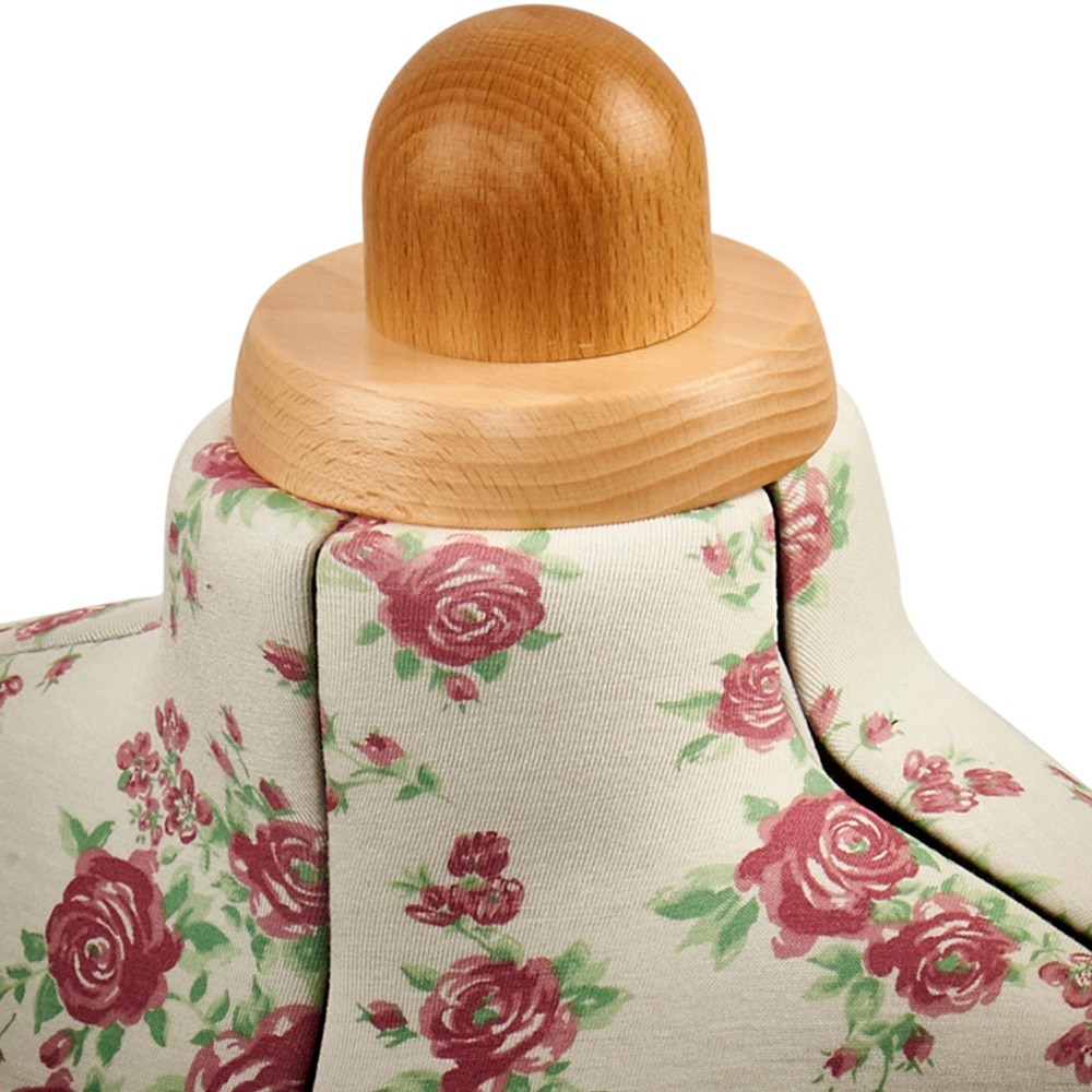 Sewing Online 5912B-2 Rosebuds Adjustable 8-Part Dressmakers Dummy with Hem Marker Medium Image 4