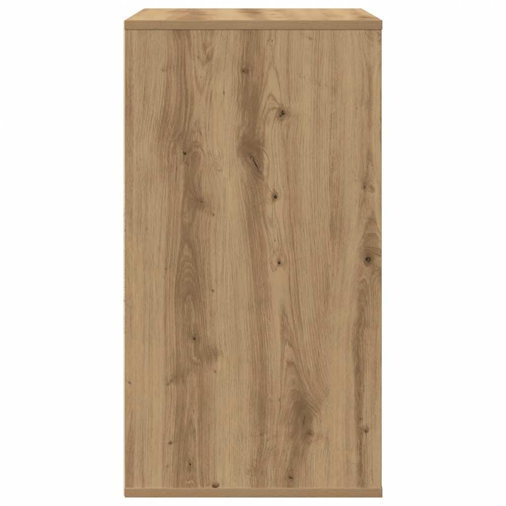 vidaXL 4 Drawer Artisan Oak Engineered Wood Corner Chest of Drawers Image 3