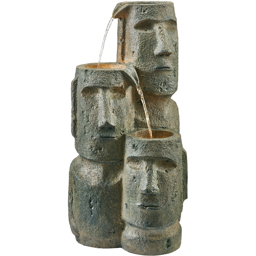 Garden Gear Faces Rockface Cascade Water Feature Image 3