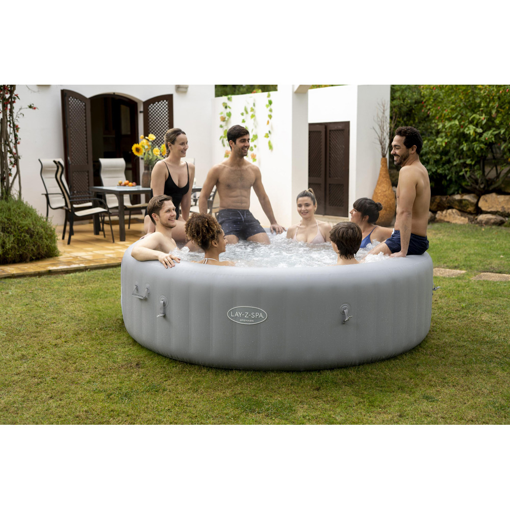 Lay-Z-Spa Grenada 8 Person UltraFit Smart AirJet Hot Tub 71 x 236cm Image 2
