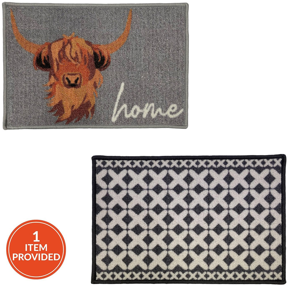 Porto Washable Door Mat Image 1