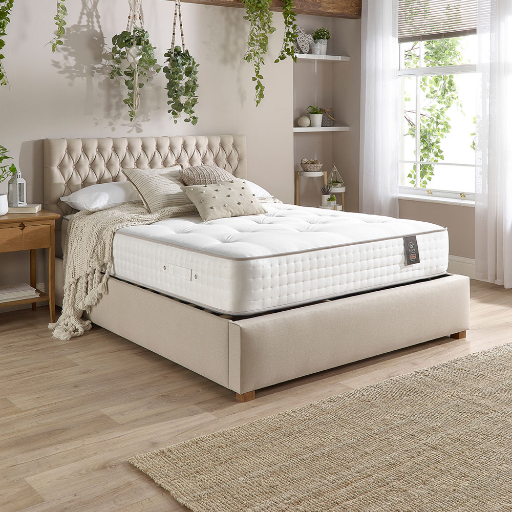 Aspire Single Natural Dual Sided Pocket Mattress Image 5