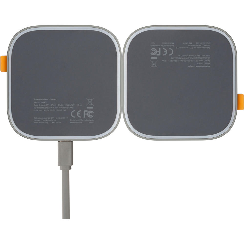Xtorm Grey Duo Wireless Charger Image 2